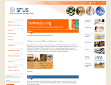 Tablet Screenshot of farmacija.org